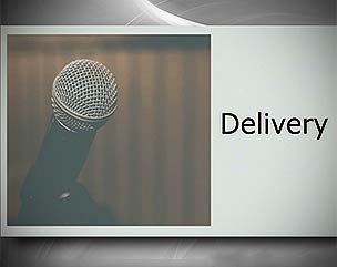 Public speaking. Delivery