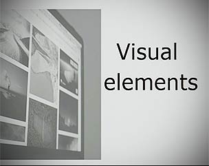 Slides. Visual elements